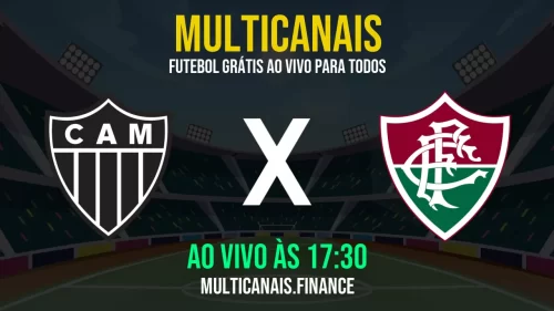Assista Atlético-MG x Fluminense ao vivo – grátis, 24 horas e em alta definição
