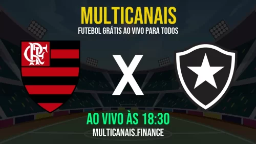 Assistir Flamengo x Botafogo ao vivo e online – 18/05/2025, Grátis em HD 24h