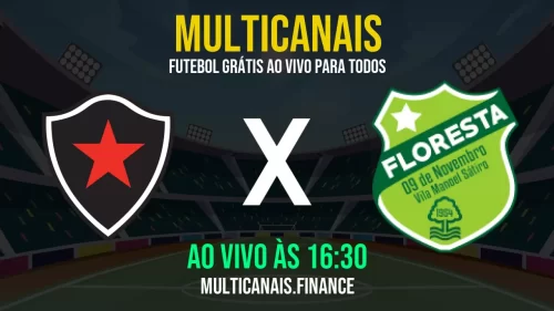 Assista Botafogo-PB x Floresta ao vivo – grátis, 24 horas e em alta definição