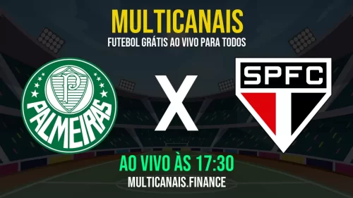 Assista Palmeiras x São Paulo ao vivo – grátis, 24 horas e em alta definição