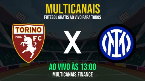 Assista Torino x Internazionale ao vivo – grátis, 24 horas e em alta definição