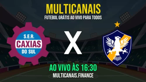 Futebol ao vivo 11/05/2025: Caxias x Retrô, assista grátis e em HD