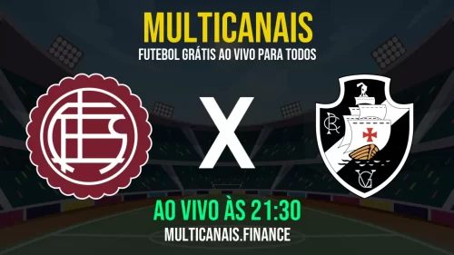 Assistir Lanús x Vasco da Gama ao vivo online – Assista grátis em HD (13/05/2025)