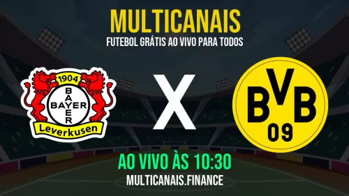 Assista Bayer Leverkusen x Borussia Dortmund ao vivo – grátis, 24 horas e em alta definição