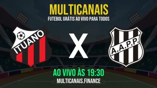 Transmissão ao vivo: Ituano vs Ponte Preta – Grátis e em alta definição (12 de maio de 2025)