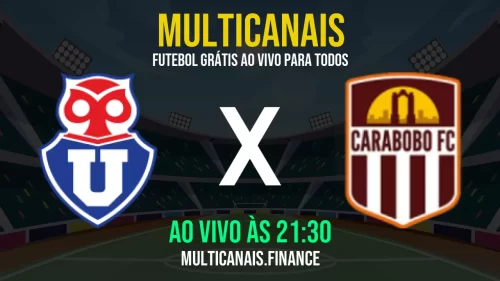 Assistir Universidad de Chile x Carabobo ao vivo – Transmissão online gratuita em HD (13/05/2025)