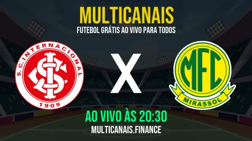 Assistir Internacional x Mirassol ao vivo e online – 18/05/2025, Grátis em HD 24h