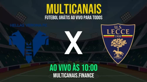 Assista Hellas Verona x Lecce ao vivo hoje – Grátis e em alta definição