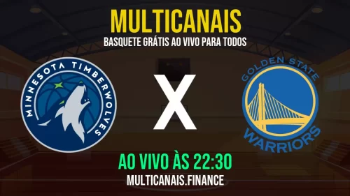Assista Minnesota Timberwolves x Golden State Warriors ao Vivo – Online Grátis em HD (14/05/2025)