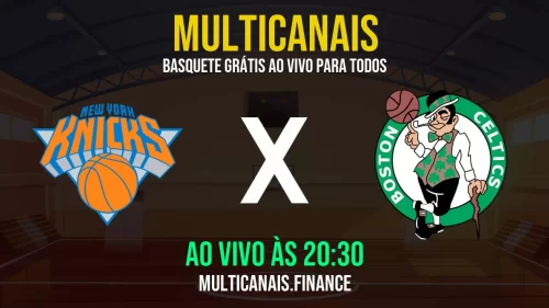 Assista New York Knicks contra Boston Celtics ao vivo online – 12/05/2025 – Grátis e em HD